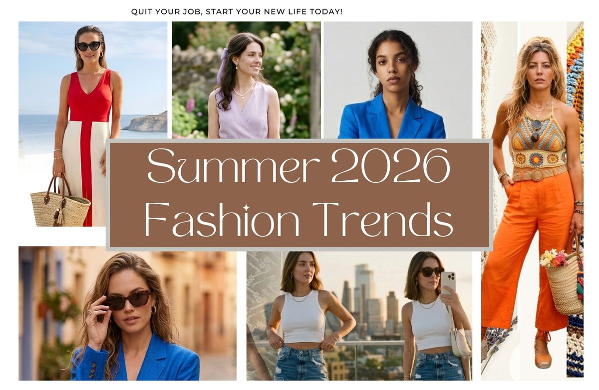 Summer 2026 Fashion Trends That Are So Good, You’ll Want to Rebuild Your Entire Wardrobe